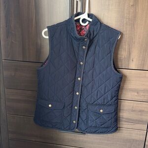 British Khaki Puffer Vest